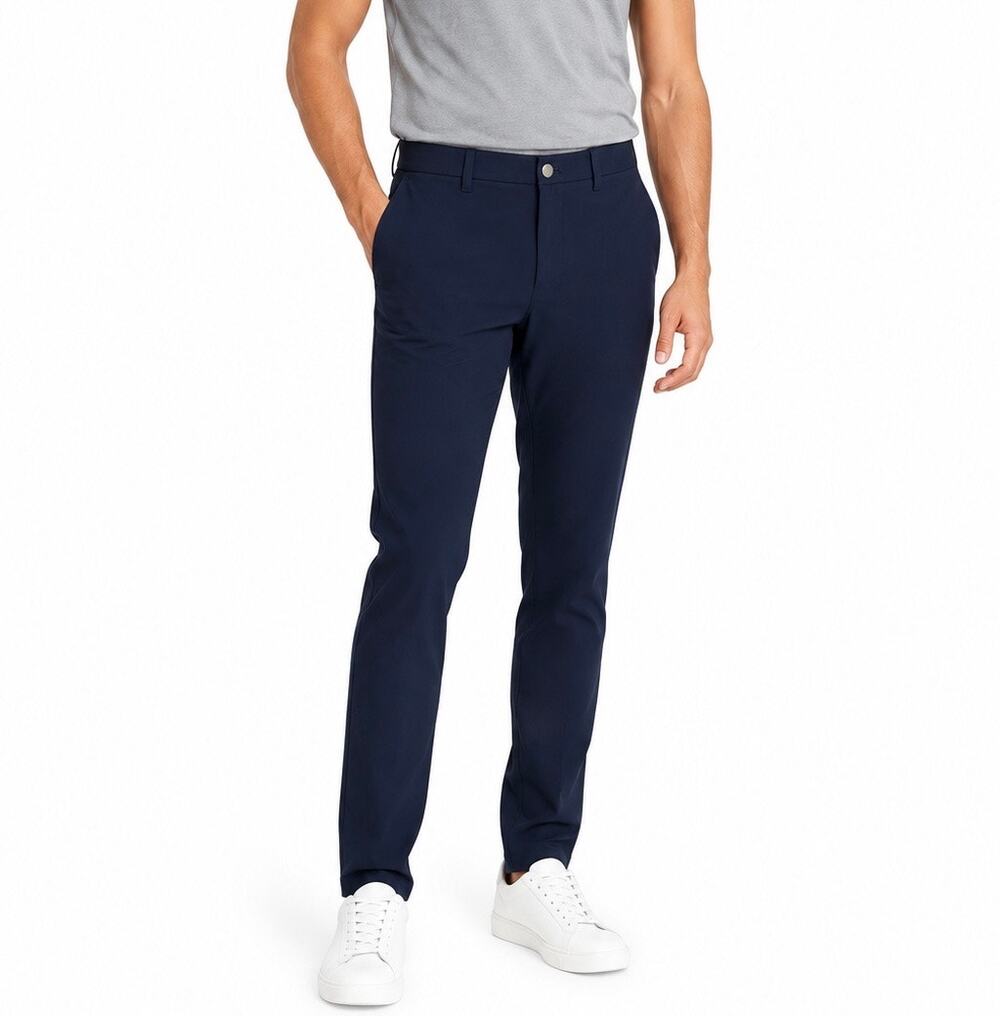 Lululemon Commission Slim-Fit Pants True Navy Warpstreme Men’s Size 32